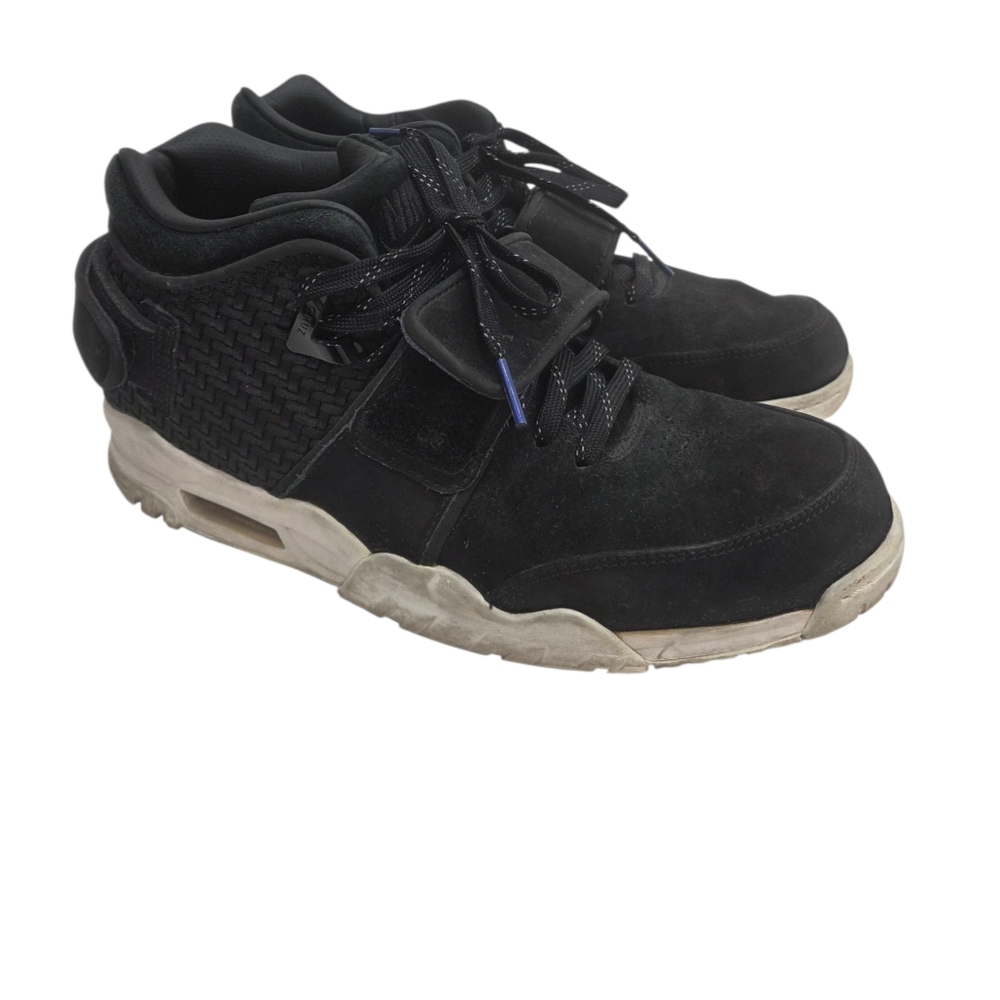 Nike Air Trainer Cruz Black Suede Sneakers Shoes  777535-004 Men's Size 10
